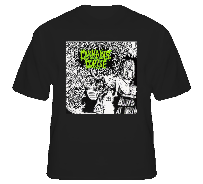Cannabis Corpse4 - Black T Shirt